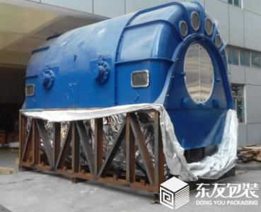 鋼木包裝箱（鋼材質為主，木材為輔）